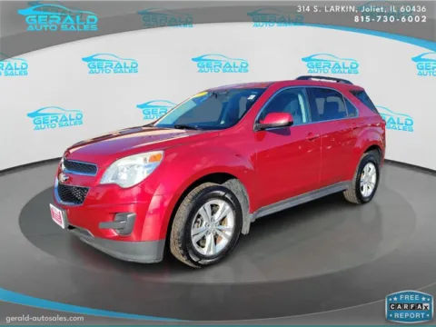 Red 2013 Chevrolet Equinox LT for sale in Joliet, IL