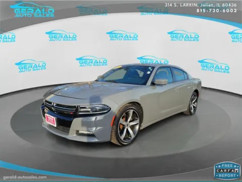 Gray 2017 Dodge Charger SXT for sale in Joliet, IL