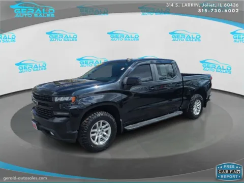 Black 2020 Chevrolet Silverado 1500 RST for sale in Joliet, IL