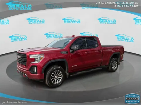Red 2019 GMC Sierra 1500 AT4 for sale in Joliet, IL