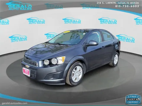 Gray 2016 Chevrolet Sonic LT Auto for sale in Joliet, IL