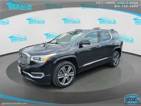 Black 2019 GMC Acadia Denali for sale in Joliet, IL