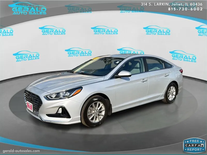 Silver 2019 Hyundai SONATA SE for sale in Joliet, IL
