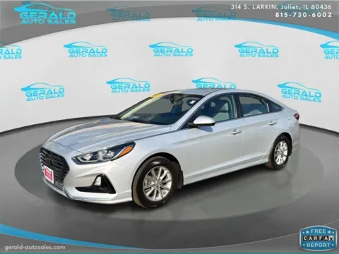 Silver 2019 Hyundai SONATA SE for sale in Joliet, IL