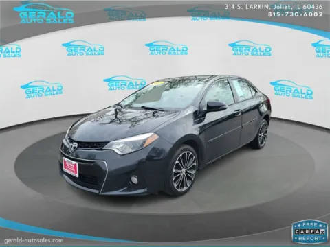 Black 2016 Toyota Corolla S Plus for sale in Joliet, IL