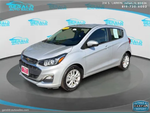Silver 2020 Chevrolet Spark 1LT CVT for sale in Joliet, IL