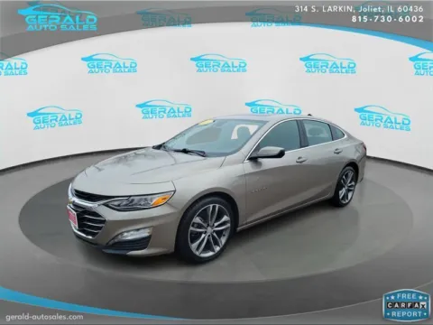 Beige 2024 Chevrolet Malibu LT for sale in Joliet, IL