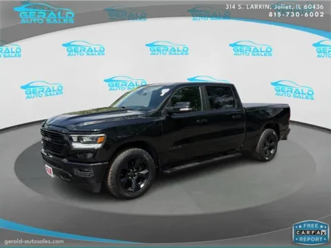 Black 2019 Ram 1500 Big Horn for sale in Joliet, IL