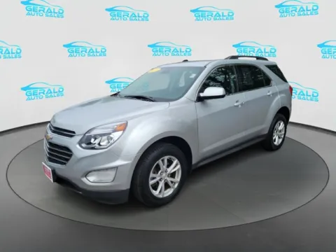 Silver 2016 Chevrolet Equinox LT for sale in Joliet, IL