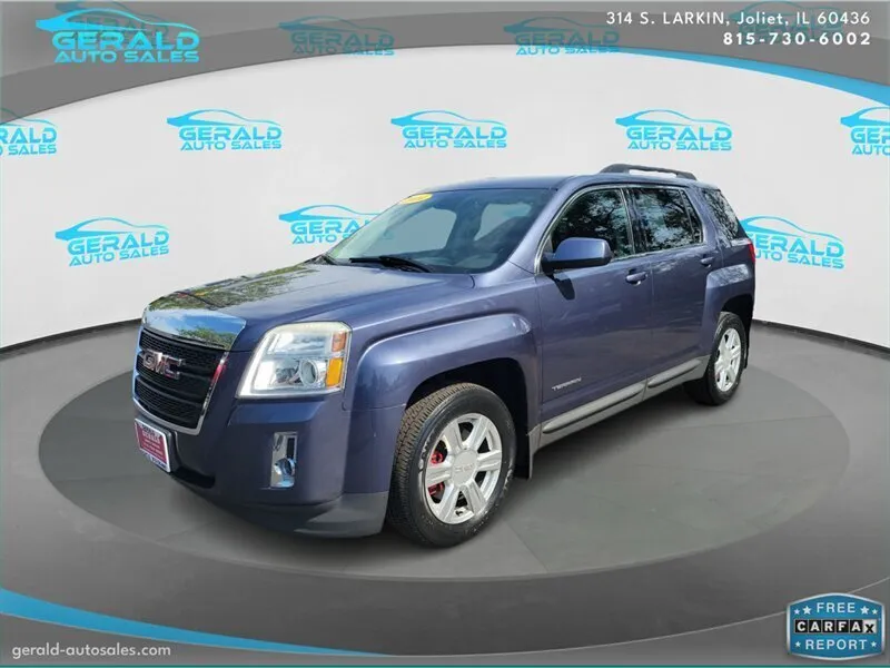 Blue 2014 GMC Terrain SLE-2 for sale in Joliet, IL