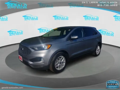 Silver 2023 Ford Edge SEL for sale in Joliet, IL