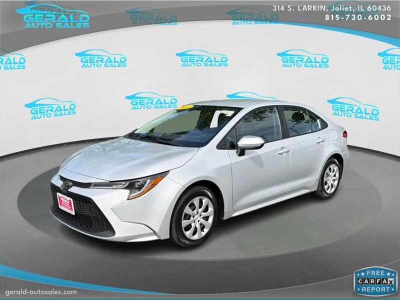 Silver 2022 Toyota Corolla LE for sale in Joliet, IL
