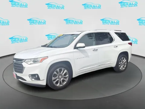 White 2018 Chevrolet Traverse Premier for sale in Joliet, IL