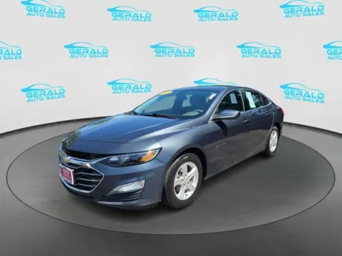 Gray 2020 Chevrolet Malibu LS Fleet for sale in Joliet, IL