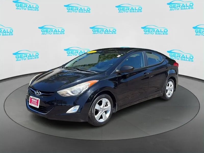 Black 2012 Hyundai ELANTRA GLS for sale in Joliet, IL