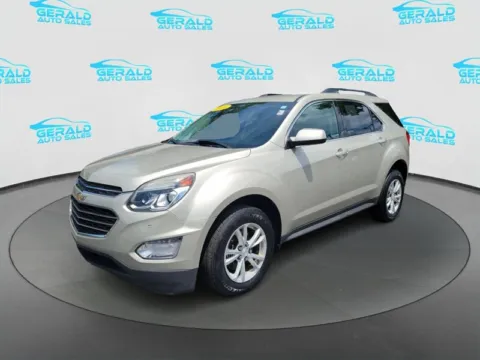 Orange 2016 Chevrolet Equinox LT for sale in Joliet, IL