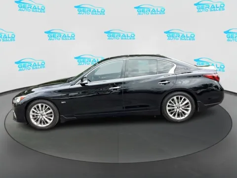 Another view of 2019 INFINITI Q50 3.0T Luxe for sale in Joliet, IL at Gerald Auto Sales