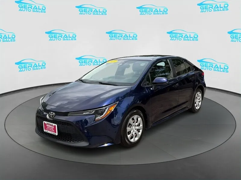 Blue 2021 Toyota Corolla LE for sale in Joliet, IL