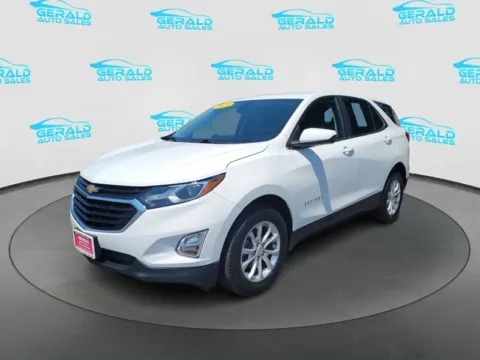 White 2021 Chevrolet Equinox LT for sale in Joliet, IL