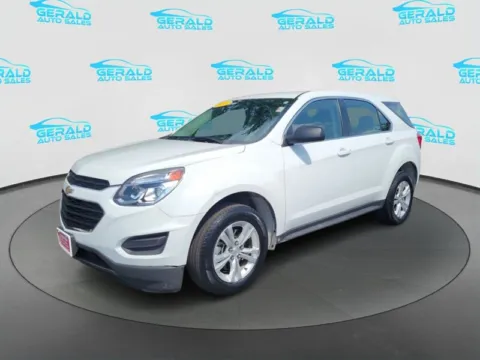 White 2016 Chevrolet Equinox LS for sale in Joliet, IL