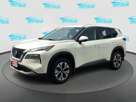 White 2023 Nissan Rogue SV for sale in Joliet, IL