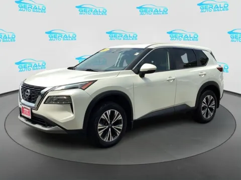 White 2023 Nissan Rogue SV for sale in Joliet, IL