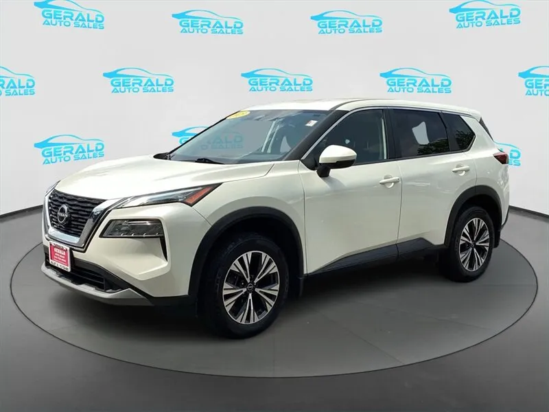 White 2023 Nissan Rogue SV for sale in Joliet, IL