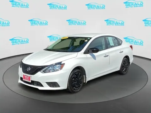 White 2019 Nissan Sentra S for sale in Joliet, IL