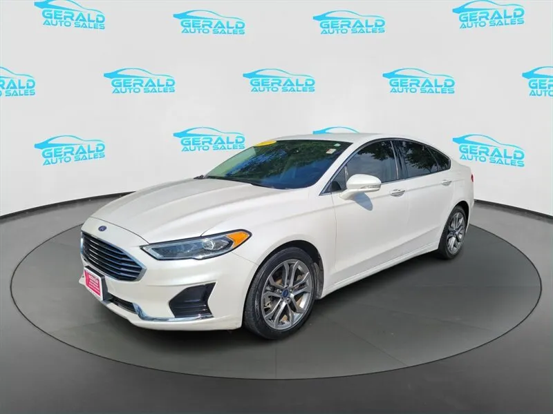 White 2019 Ford Fusion SEL for sale in Joliet, IL