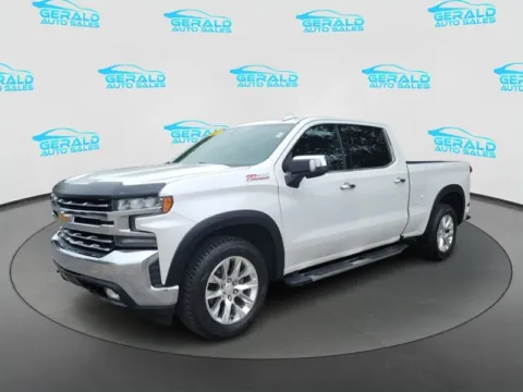 White 2019 Chevrolet Silverado 1500 LTZ for sale in Joliet, IL