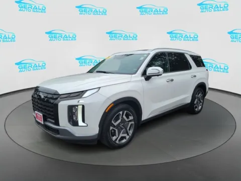 White 2023 Hyundai PALISADE Limited for sale in Joliet, IL