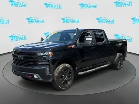 Black 2021 Chevrolet Silverado 1500 LT Trail Boss for sale in Joliet, IL