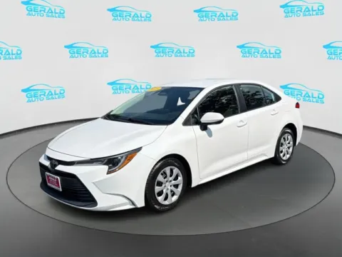 White 2023 Toyota Corolla LE for sale in Joliet, IL