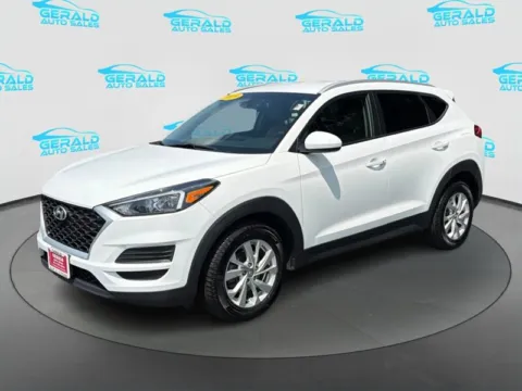 White 2019 Hyundai TUCSON Value for sale in Joliet, IL