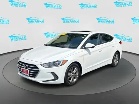 White 2018 Hyundai Elantra SEL for sale in Joliet, IL