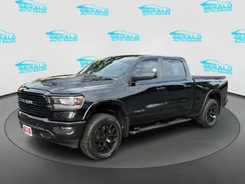 Black 2022 Ram 1500 Laramie for sale in Joliet, IL