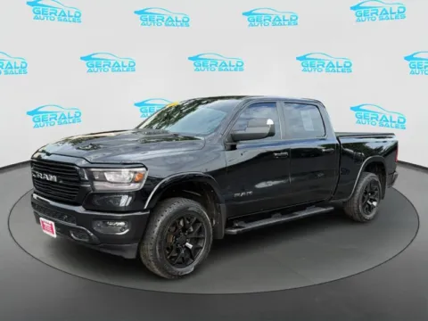 Black 2022 Ram 1500 Laramie for sale in Joliet, IL