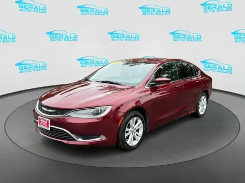 Red 2016 Chrysler 200 Limited for sale in Joliet, IL