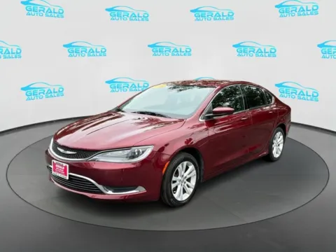 Red 2016 Chrysler 200 Limited for sale in Joliet, IL