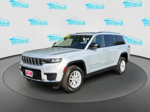 Silver 2024 Jeep Grand Cherokee L Laredo for sale in Joliet, IL