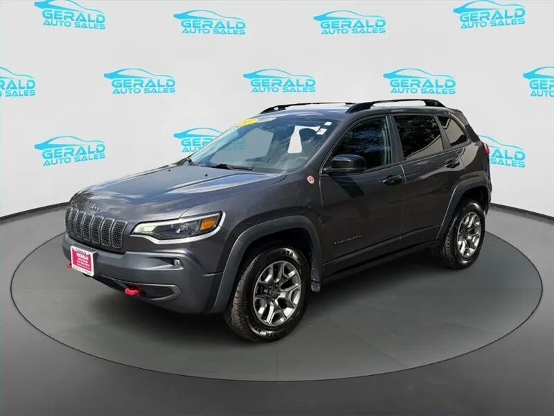 Gray 2022 Jeep Cherokee Trailhawk for sale in Joliet, IL