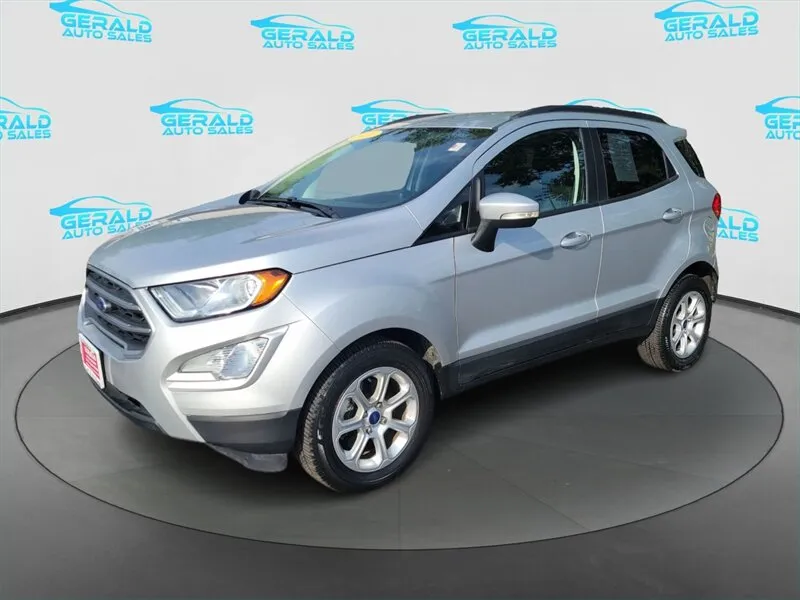 Silver 2021 Ford EcoSport SE for sale in Joliet, IL