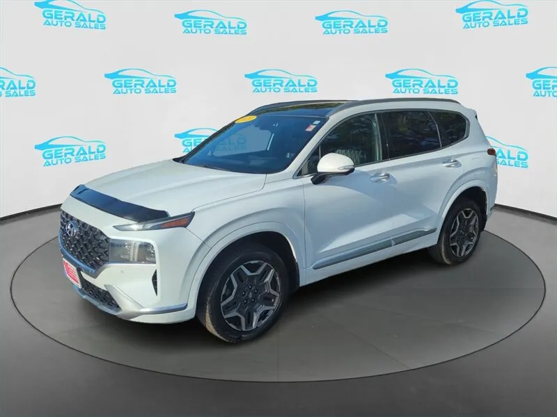 White 2021 Hyundai SANTA FE Ultimate Calligraphy for sale in Joliet, IL