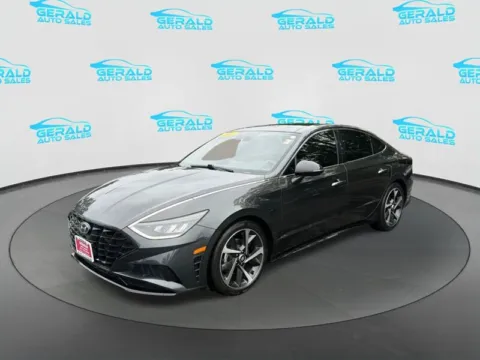 Gray 2022 Hyundai SONATA SEL Plus for sale in Joliet, IL