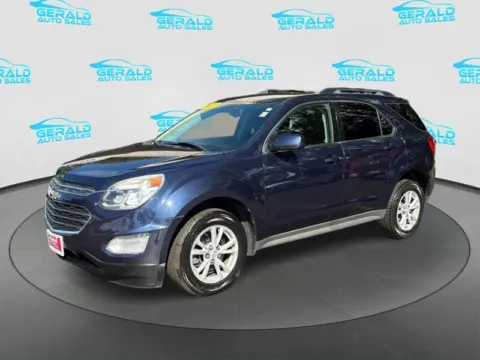 Blue 2017 Chevrolet Equinox LT for sale in Joliet, IL
