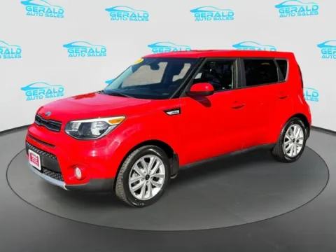 Red 2018 Kia Soul + for sale in Joliet, IL