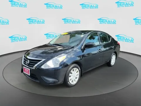 Black 2017 Nissan Versa 1.6 S for sale in Joliet, IL