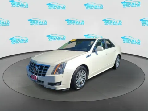 White 2013 Cadillac CTS 3.0L Luxury for sale in Joliet, IL