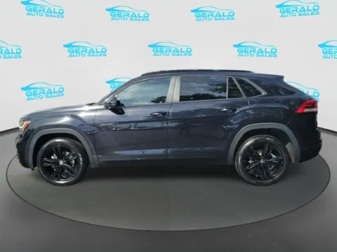 Another view of 2023 Volkswagen Atlas Cross Sport V6 SEL R-Line Black for sale in Joliet, IL at Gerald Auto Sales