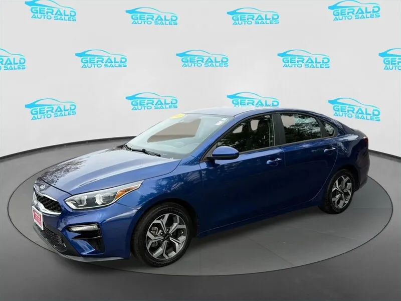 Blue 2021 Kia Forte LXS for sale in Joliet, IL